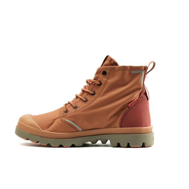 Bottes Palladium Pampa Lite+ Recycle WP+ Homme Marron | FR KIR942W